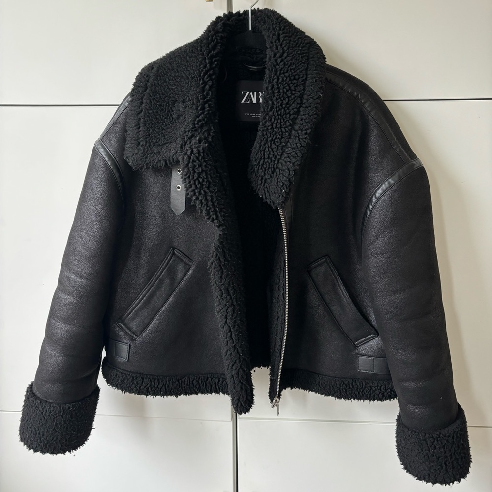 Zara Double Faced Biker Jacket